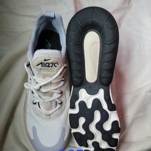 Nike Air 270 React size 10.5, white
